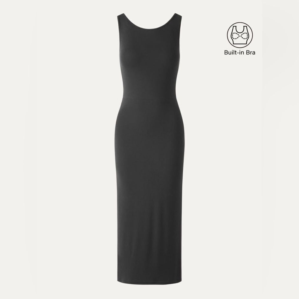 NWOT OGL Eco-SkinKiss® Open-Back Tank Brami Dress Size XS